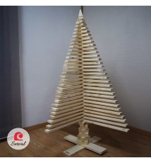 ALBERO NATALIZIO MULTIFORME IN LEGNO NATURALE cod. AL001