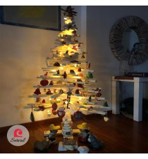 ALBERO NATALIZIO MULTIFORME IN LEGNO NATURALE cod. AL001