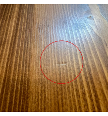 TAVOLO BAR QUADRATO IN LEGNO CON PIEDE CENTRALE  60X60CM NERO - TEAK  (1)