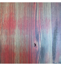 TAVOLO BAR QUADRATO IN LEGNO CON PIEDE CENTRALE  70X70CM NERO - ROSSO