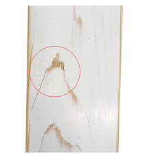 TAVOLO BAR QUADRATO IN LEGNO CON PIEDE CENTRALE  60X60CM BIANCO - AVANA (1)