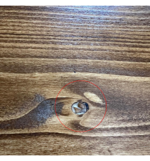 TAVOLO BAR QUADRATO IN LEGNO CON PIEDE CENTRALE  70X70CM NERO - TEAK  (3)