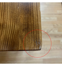 TAVOLO BAR QUADRATO IN LEGNO CON PIEDE CENTRALE  70X70CM NERO - TEAK  (1)